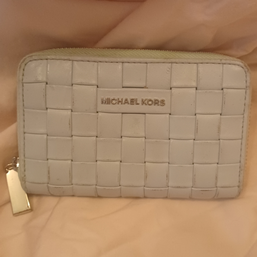 Michael Kors Vegan Aqua Blue Aquamarine Wallet
